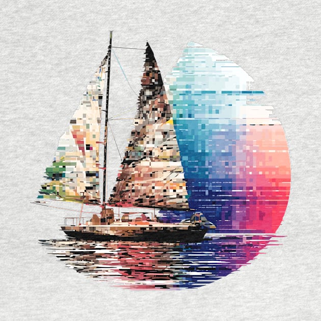 Sailing Boat Sea World Ocean Beauty Discovery Travel by Cubebox